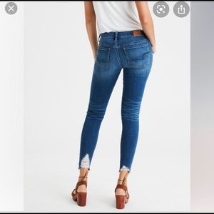 American Eagle hi-rise crop jegging